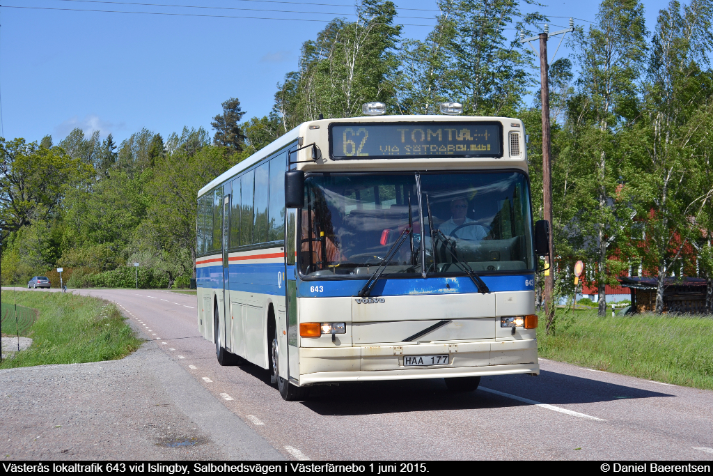 Västerås lokaltrafik 643