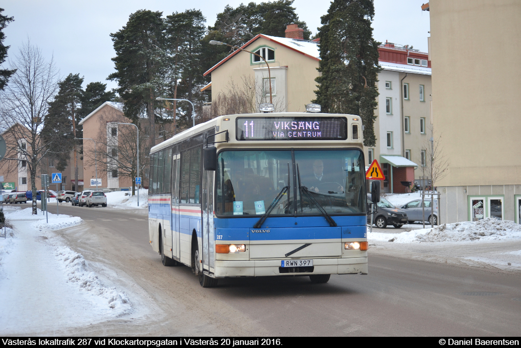 Västerås lokaltrafik 287